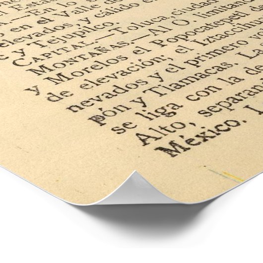 Hidalgo, Mexico Poster (Hoek)