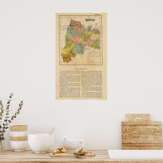 Hidalgo, Mexico Poster (Keuken)