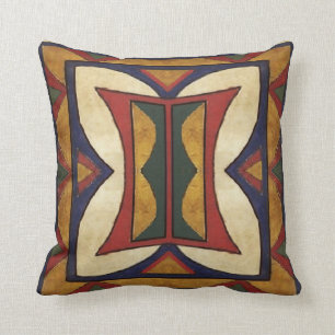 HIDATSA - MANDAN ?  Coussin 1909 de style de