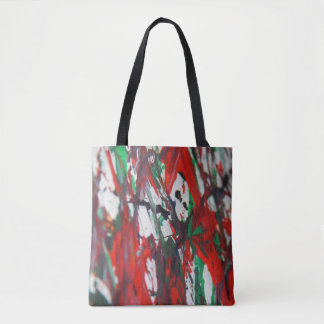 Hidden faces tote bag