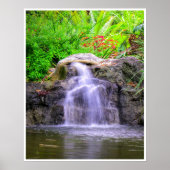 Hidden Garden Cascade Poster (Voorkant)