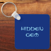 Hidden Gem Acryl Sleutelhanger (Voorkant)