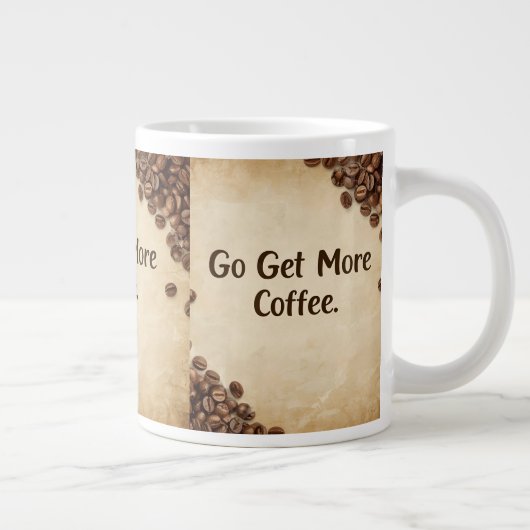 Hidden Message Coffee Mug - Go Get More (Droite)