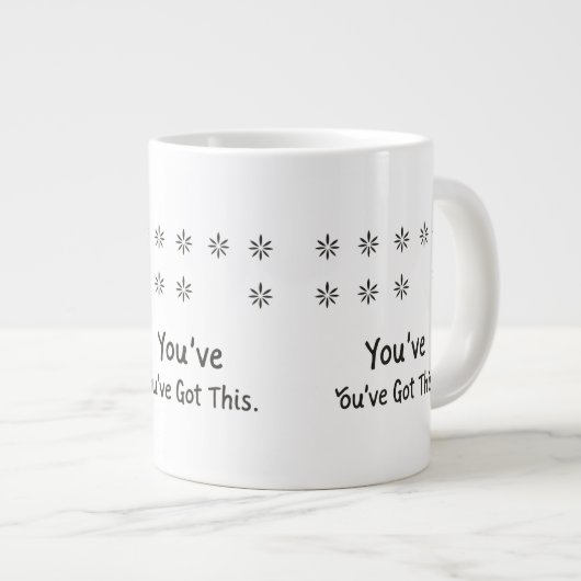 Hidden Message You've Got This Surprise Mug (Devant droit)