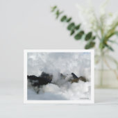 "Hidden Mountain" Post Kaart (Staand voorkant)