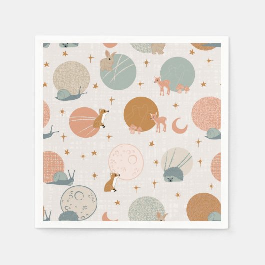 Hidden Treasures - Beige Servet (Voorkant)