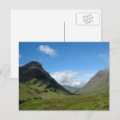 Hidden Valley Glencoe Scotland Briefkaart (Voorkant / Achterkant)