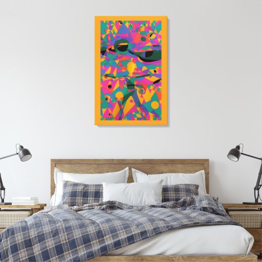 Hide and Seek Canvas Afdruk (Insitu (Slaapkamer))