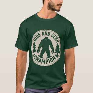 Hide and Seek Champion Bigfoot T-shirt