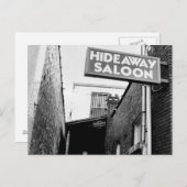 Hideaway Saloon Briefkaart (Voorkant / Achterkant)
