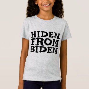 HIDEN VAN JOE BIDEN GIRLS T-SHIRLS T-SHIRT