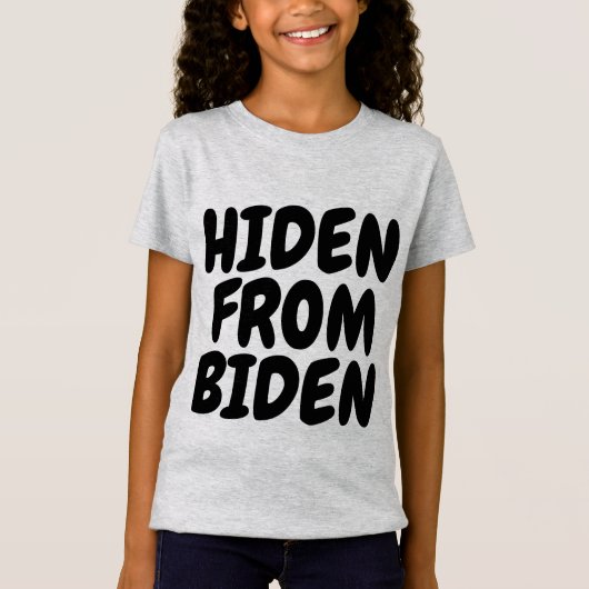 HIDEN VAN JOE BIDEN T-SHIRTS (Voorkant)