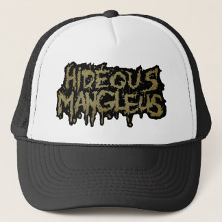 Hideous Mangleus Logo Alternate Trucker Hoed Pet