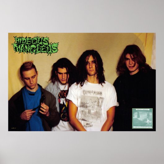 Hideous Mangleus "UnEarthing..." Poster (Voorkant)