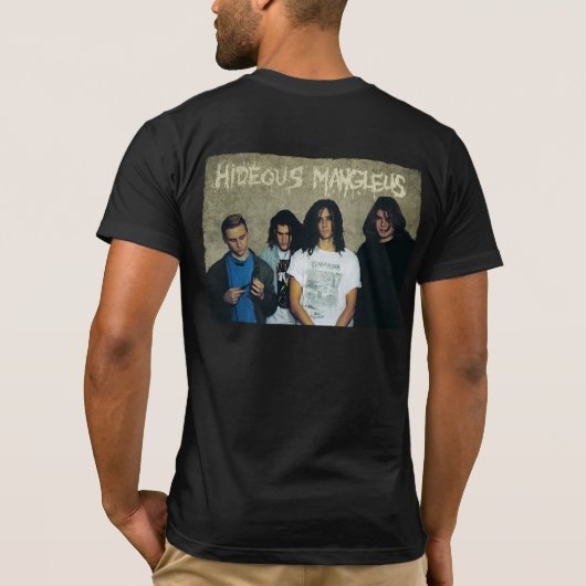 Hideous Mangleus Unearthing Tshirt (verweerd) (Achterkant)