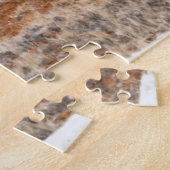 Hideout Ranch met Small Herd Horses in sneeuw Legpuzzel (Zijkant)