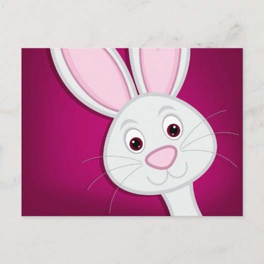 Hiding Easter Bunny Feestdagenkaart (Voorkant)