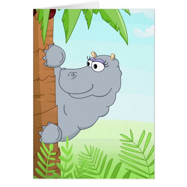 Hiding hippo (Voorkant)