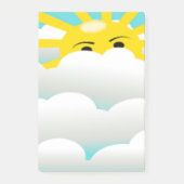 HIDING SUN POST-IT® NOTES (Voorkant)
