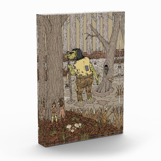 Hiding van Stinkbottom Troll Fotoblokken (Links)