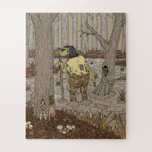 Hiding van Stinkbottom Troll Legpuzzel