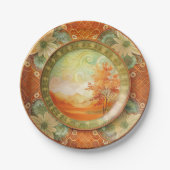 HiEnd Accenten Western Melamine Papier Bord Set (Voorkant)