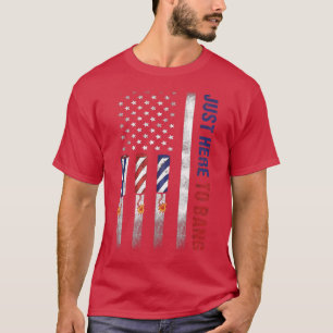 Hier alleen maar om het Amerikaanse Vuurwerk van d T-shirt