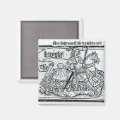 "Hier Begynneth the Knightes Tale" Magneet (Voorkant / Achterkant)