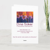 Hier ben ik kaart (Achterkant)