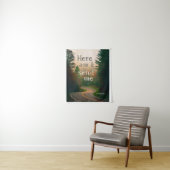 Hier ben ik - Tapestry Wandkleed (In situ)