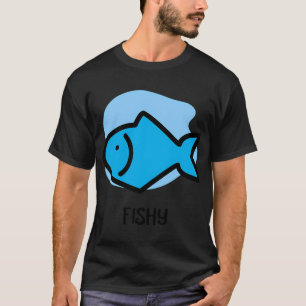 Hier Blauwe Visje T-shirt