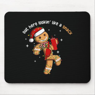 Hier Buiten Lijkend Op Een Hapje Grappig Kerst Lic Muismat