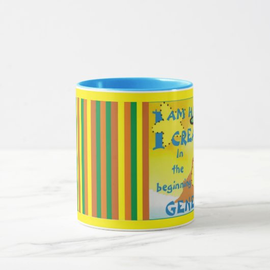 Hier door creatie (eng) Coffee Mok (Midden)