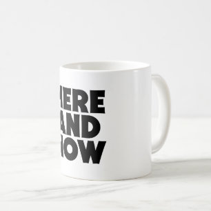 Hier en nu koffiemok