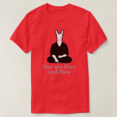 Hier en nu t-shirt (Design voorkant)