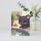 Hier Fishy! Briefkaart (Staand voorkant)