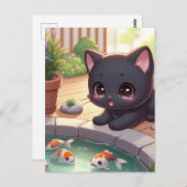 Hier Fishy! Briefkaart (Voorkant / Achterkant)