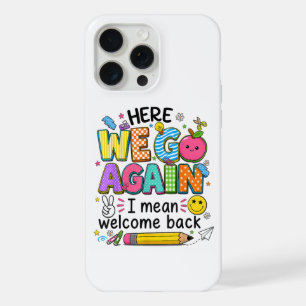Hier gaan we weer, ik bedoel welkom terug iPhone 15 pro max hoesje