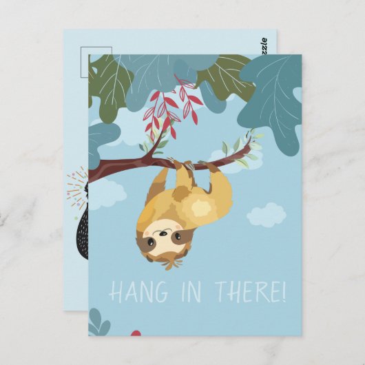 Hier hangen briefkaart (Voorkant / Achterkant)