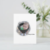 Hier hangen briefkaart (Staand voorkant)