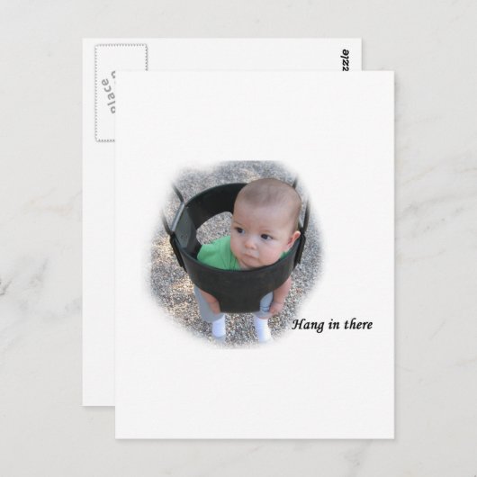 Hier hangen briefkaart (Voorkant / Achterkant)