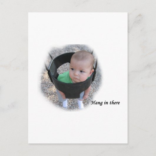 Hier hangen briefkaart (Voorkant)