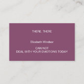 HIER HEB JE EEN KNUFFEL Viskaartje Contactkaartje (Voorkant)