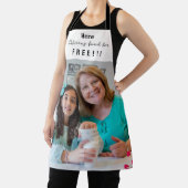 Hier heerlijk voedsel gratis schort (Insitu)