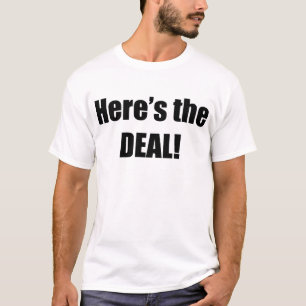 Hier is de Overeenkomst T-shirt