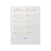 Hier is de Planner van het Notitieblok van het Pla (Gedraaid)