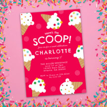 Hier is de Scoop Ijs Verjaardagsfeestje