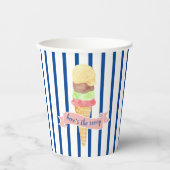 Hier is de Scoop Paper cup Papieren Bekers (Voorkant)