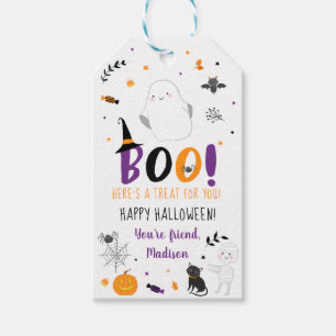 Hier is een Treat voor jou Halloween. Cadeaulabel