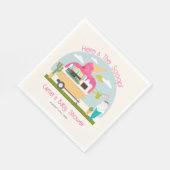 Hier is het Baby shower van de Scoop Ice Cream Cam Servet (Hoek)